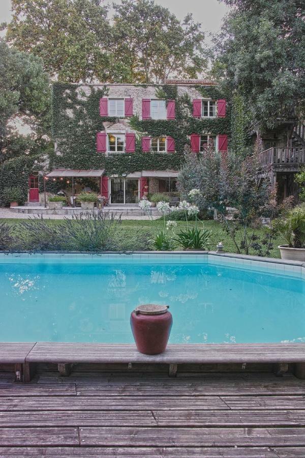 Bed and Breakfast Le Moulin de Picaud à Grans Extérieur photo